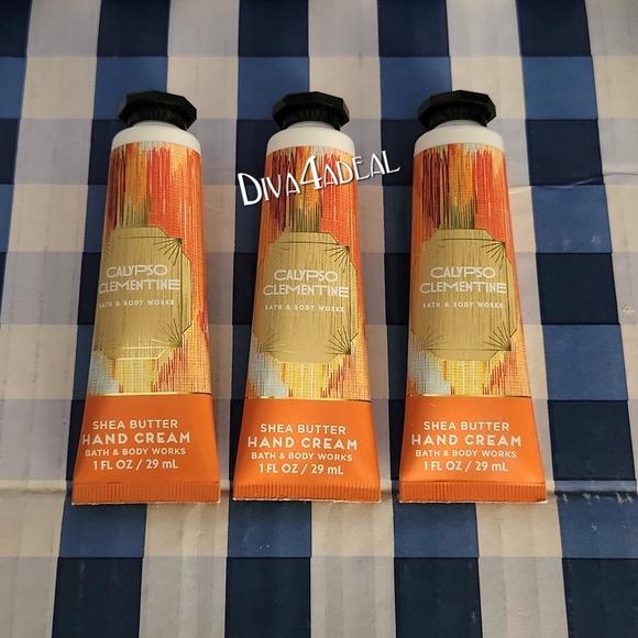 3x Bath & Body Works CALYPSO CLEMENTINE 1oz Mini Hand Cream - Picture 1 of 1